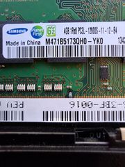 ΜΝΗΜΗ RAM DDR3 ΓΙΑ LAPTOP 4GB SAMSUNG