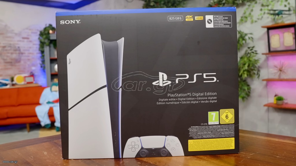 PS5 SLIM DIGITAL 825GB + CONTROLLER