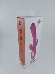 Leila Rabbit Vibrator, Vibrating, Silicone, USB, Purple,-thumb-8