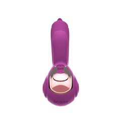 Leila Rabbit Vibrator, Vibrating, Silicone, USB, Purple,-thumb-6