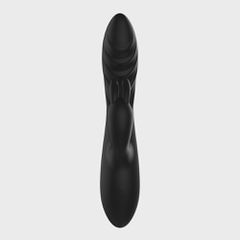 Lucky Rabbit Vibrator, 10 Vibration Modes, Liquid Silicone, USB,-thumb-6