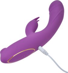 Triple Delight Vibrator, 10 Vibration Modes, 5 Suction Modes, Si-thumb-3