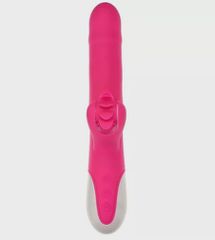 Triple Power Vibrator, Vibrating-Thrusting-Licking, Silicone, US-thumb-1