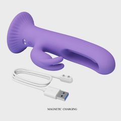 Rabbit Killmoulis Vibrator with Suction Cup, 12 Vibration Modes,-thumb-7