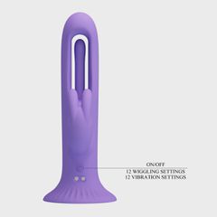 Rabbit Killmoulis Vibrator with Suction Cup, 12 Vibration Modes,-thumb-6