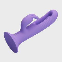 Rabbit Killmoulis Vibrator with Suction Cup, 12 Vibration Modes,-thumb-4