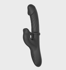 Power Rabbit Vibrator, Multiple Stimulating Functions, Silicone,-thumb-2