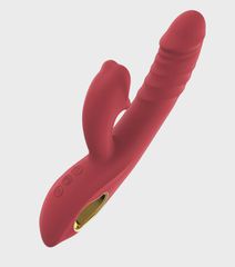 Thrusting Rabbit Vibrator, 10 Vibration Modes, 5 Thrusting Modes-thumb-9