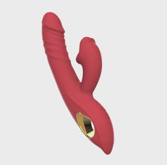 Thrusting Rabbit Vibrator, 10 Vibration Modes, 5 Thrusting Modes-thumb-5