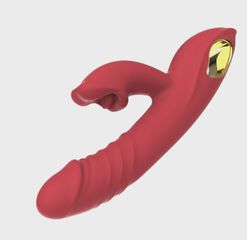 Thrusting Rabbit Vibrator, 10 Vibration Modes, 5 Thrusting Modes-thumb-11