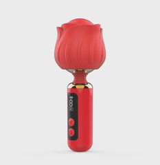 Mini Massage Vibrator Luxury Bloom, 9 Vibration Modes, LCD Displ-thumb-2