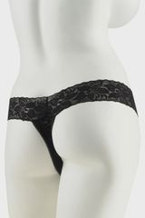 Remote Control Vibrating Panties Black-thumb-3