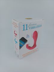 Naughty Stimulator, Bluetooth Control, Free App, Silicone, USB,-thumb-1