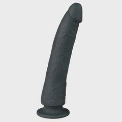 Cruz Realistic Dildo, Silicone, Black, 20.5 cm, Mokko Toys, Real