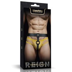 Rebellion Reign Strap-On Harness, Black-thumb-2