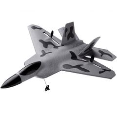 VEVOR RC Plane, 2,4 GHZ 2 Channel Remote Control Airplane with 6-Axis Gyro Stabilizer, Ready to Fly Fighter Aircraft Plane Toy με 2 μπαταρίες, Easy to Fly RC Glider για Ενήλικες Παιδιά Αρχάριους Αγόρι