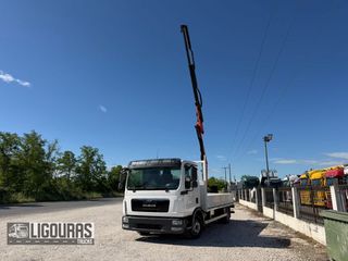 Γερανός-Φορτηγά Με Γερανό MAN 2013 TGL 8.220 EEV PALFINGER PK-7001 ΚΛΙΜΑ