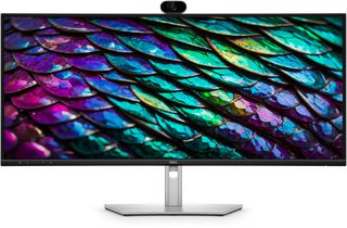 Dell P3426WEB 34" Curved WQHD IPS Monitor 3440x1440, 100Hz, 99% sRGB, 90W USB-C PD, RJ-45, 4MP Webcam