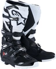 Μπότες Μηχανής Αντρικές Off Road ALPI8NESTARS  Tech 7 Enduro Boots Μαύρες-Ασπρες