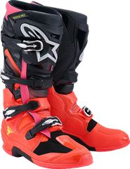 Μπότες Μηχανής Αντρικές Off Road ALPINESTARS  Tech 7 Boots Μαύρο-Κόκκινο