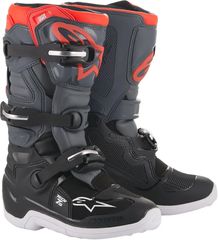 Μπότες Μηχανής Παιδικές Off Road ALPINESTARS  Youth Tech 7S Boots Μαύρο-Κόκκινο-Γκρι