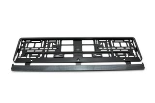 Amio - Carbon Πλαίσιο Πίσω Πινακίδας Κυκλοφορίας 52x12.5 cm – 1 Τεμ. (01165/AM)