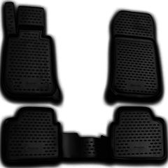ΠΑΤΑΚΙΑ ΣΕ ΣΚΑΦΗ TPE ΛΑΣΤΙΧΟ ΓΙΑ BMW ΣΕΙΡΑ 3 E90 2006-2012 ΣΕ ΜΑΥΡΟ ΧΡΩΜΑ NOVLINE - 4 ΤΕΜ.