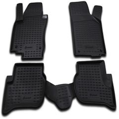 ΠΑΤΑΚΙΑ ΣΕ ΣΚΑΦΗ TPE ΛΑΣΤΙΧΟ ΓΙΑ VW GOLF PLUS 02/2005-2014 ΣΕ ΜΑΥΡΟ ΧΡΩΜΑ NOVLINE - 4 ΤΕΜ.