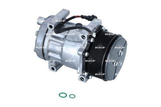 NRF Συμπιεστής Κλιματισμού Κομπρεσέρ A/C SD7H15 για CASE IH / NEW HOLLAND 320225 87709773 / 87300121