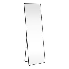 Καθρέπτης Moira pakoworld αλουμίνιο μαύρο 50x28x160εκ