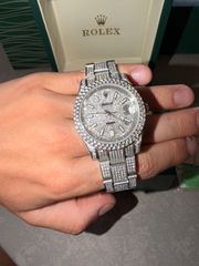 Rolex datejust full diamond 3A