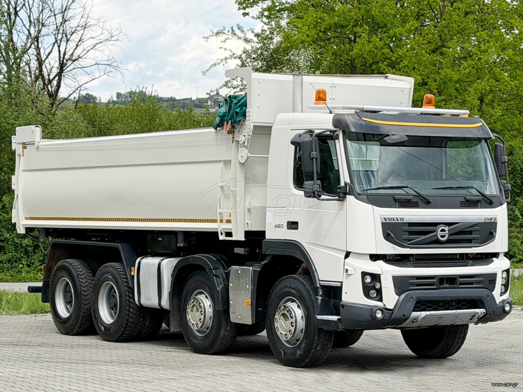Ανατροπή Volvo 2011 FMX 420 * BORDMATIC * 8x4