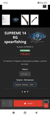 Αλιεία / Ψαροντούφεκο 2025 RG SUPREME 117 + PATHOS PRO 100