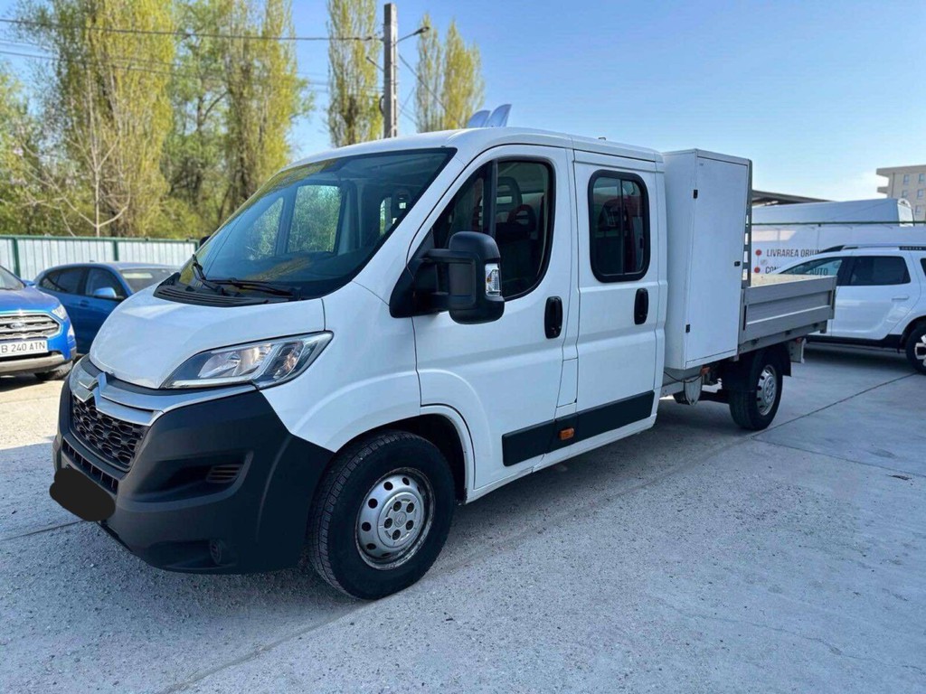 Citroen Jumper 2020 2.2 Diesel DoubleCab ΑΝΟΙΧΤΗ ΚΑΡΟΤΣΑ 7ΘΕΣΙΟ-ΧΩΡΙΣ ΦΠΑ