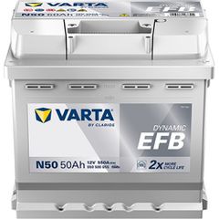 Μπαταρία Αυτοκινήτου VARTA Dynamic EFB N50 12V 50Ah 550A (EN)