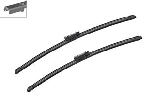 BOSCH Υαλοκαθαριστήρες Εμπρός Σετ Aerotwin 600/575mm για BMW Σειρά 5 E60 2003-2010 / BMW Σειρά 5 Touring E61 2004-2010 / BMW Σειρά 6 E63 2004-2010 / BMW Σειρά 6 Cabrio E64 2004-2010 A955S 3397118955