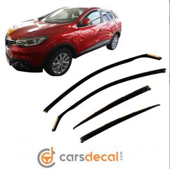 Renault Kadjar 2015+ Ανεμοθραύστες Heko Φιμέ