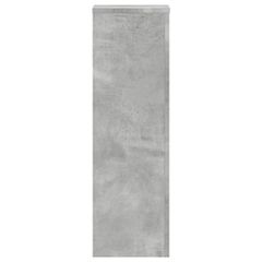 vidaXL Βάσεις Φυτών 2 τεμ. Γκρι Σκυρ. 25x25x80 εκ. Επεξεργασμένο Ξύλο-thumb-4