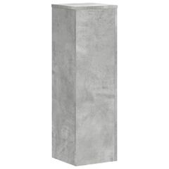 vidaXL Βάσεις Φυτών 2 τεμ. Γκρι Σκυρ. 25x25x80 εκ. Επεξεργασμένο Ξύλο-thumb-3
