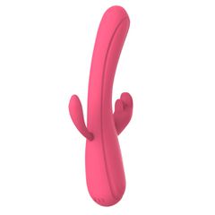 Leila Rabbit Vibrator, Vibrating, Silicone, USB, 22 cm-thumb-3
