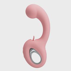 Erynnyes Vibrator, 15 Stimulating Modes, Silicone, USB, Pink, 15