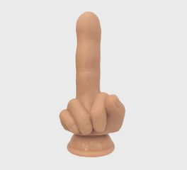 Small-Middle Finger Dildo, Liquid Silicone, Flash, 15.5 cm, Pass