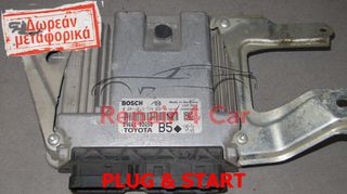 ΕΓΚΕΦΑΛΟΣ ΚΙΝΗΤΗΡΑ Toyota Yaris III 1.4 D4D  89661-0DG50 0281017134 TESTED  ΞΕΚΛΕΙΔΩΤΟΣ