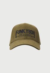 Funky Buddha Ανδρικό Καπέλο με Branded Τύπωμα FBM013-068-10