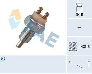 Διακόπτης, φώτα όπισθεν M14x1,5 FORD 1652164, 1610486, 6033136, 6005474