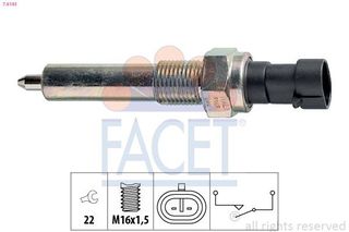 Διακόπτης, φώτα όπισθεν M16x1,5 ALFA ROMEO / FIAT / LANCIA 46421540, 7711531, 60808331