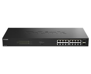 D-Link DGS-1018P/E Switch 16-Port Gigabit PoE 240W 2xSFP Unmanaged
