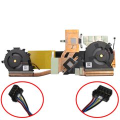 Ανεμιστηράκι Laptop - CPU GPU Cooling Fan and Heatsink για Lenovo Yoga S740-14IIL 81RS S740-14IIL 81RT 5H40S19967 AT1EH005VL0TSL1 BAPA0506R5H Y001 BAPA0606R5H Y001 DC28000EJV0AVC1 DC28000EJV1AVC1 0A05