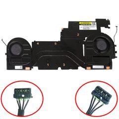 Ανεμιστηράκι Laptop - CPU GPU Cooling Fan and Heatsink για Lenovo ThinkPad P1 Gen 4 20Y3 20Y4 X1 Extreme 4th Gen 20Y5 20Y6 5H41D34325 5H41D34326 EG75071S1-C140-S9A EG75071S1-C150-S9A 023.100NO.001 A01