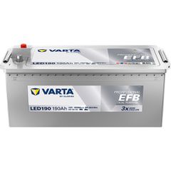 Μπαταρία Σκαφών & Leisure VARTA Professional EFB LED190 12V 190Ah 1050A (EN)